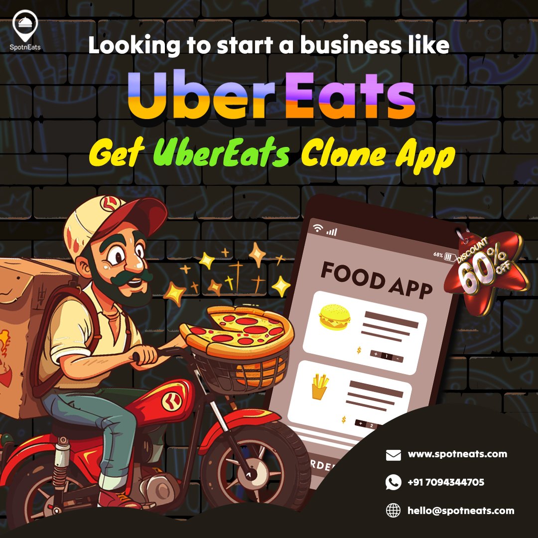 Launch A Ubereats Clone App For Business  With 100% Customized